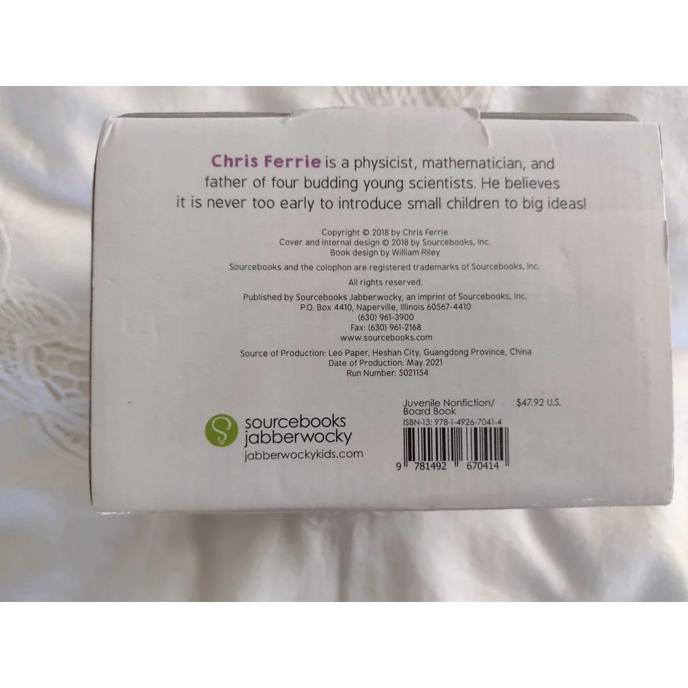 My First Science Library for Babies Chris Ferrie 8 Board Books Box Set - Picture 4 of 6